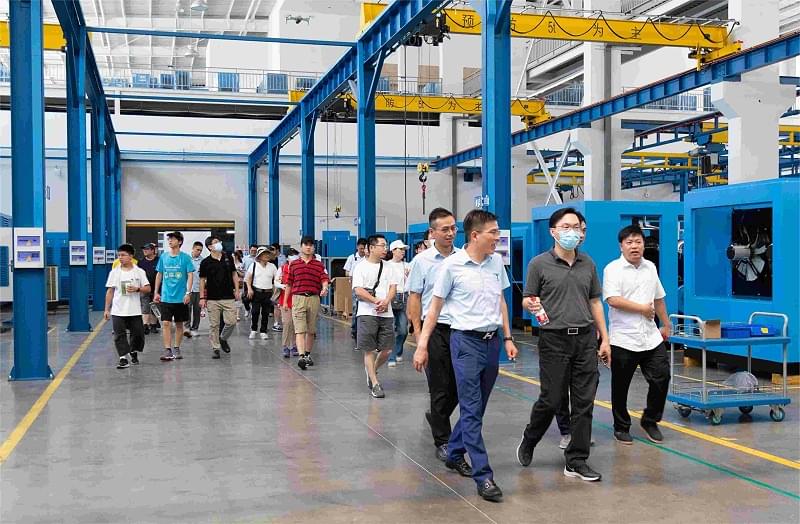 宁波台协家联合会企业家走进德曼压缩机上海销售服务中心